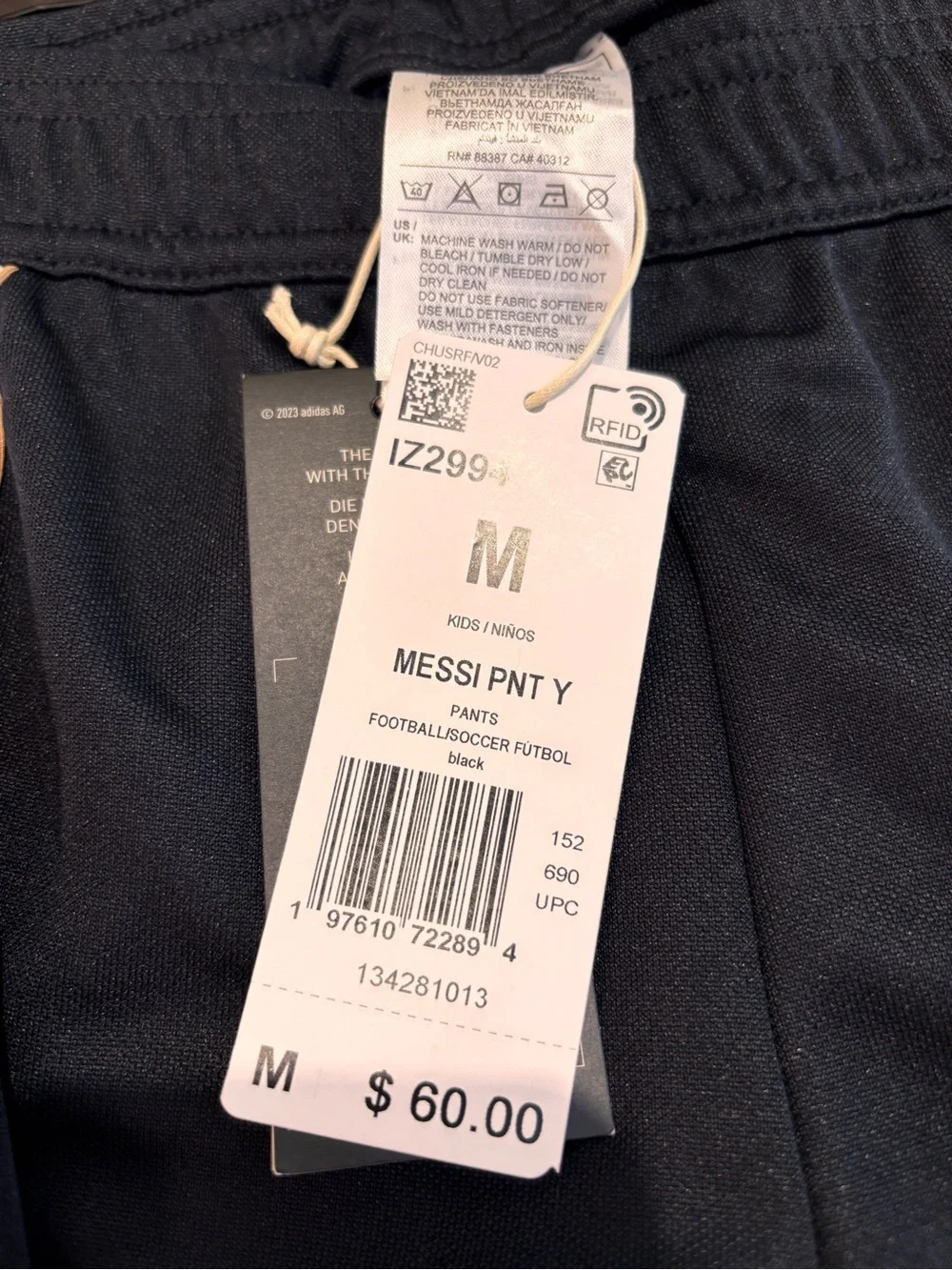 adidas Black and Gold Athletic Track Jacket & Pants